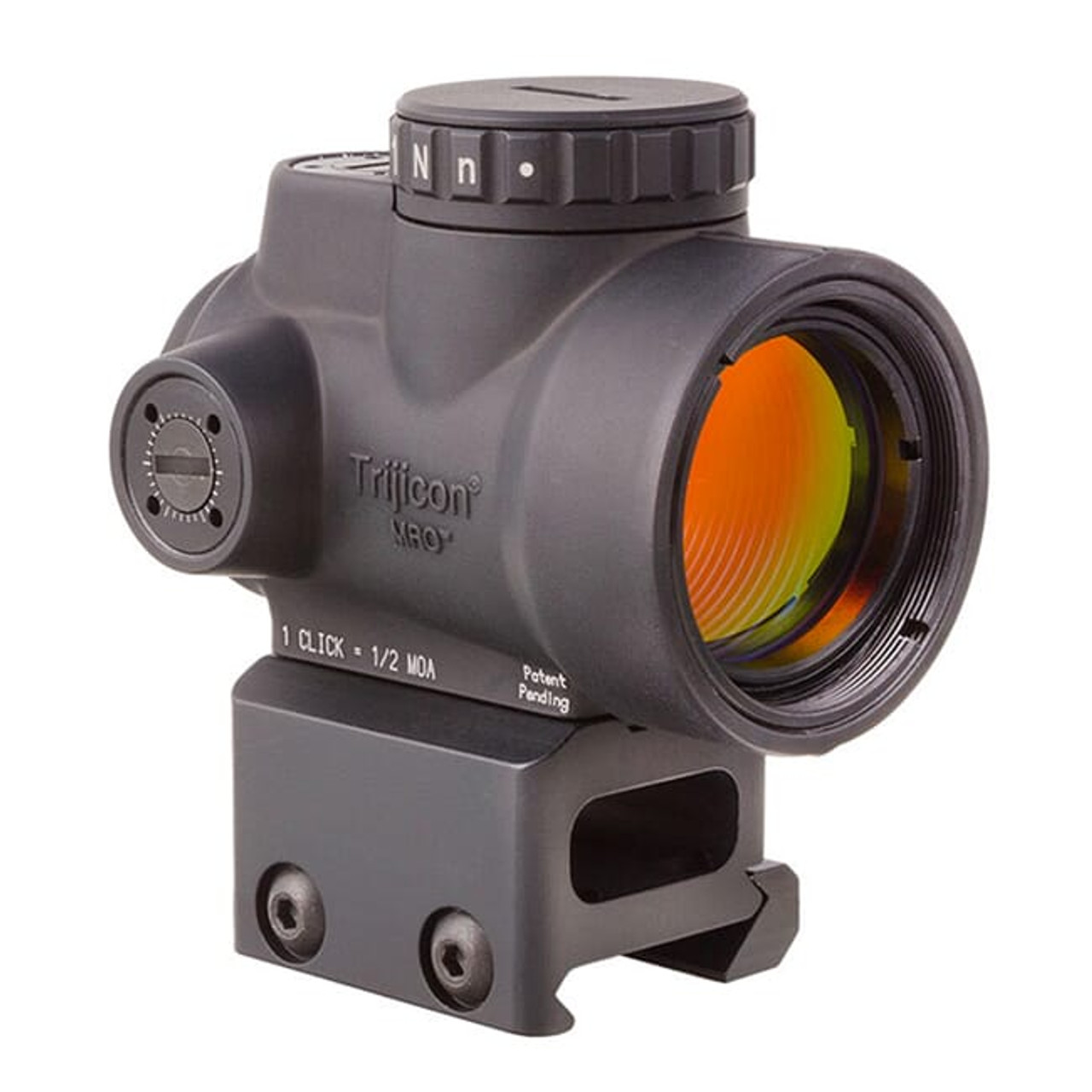 Trijicon 1x25 MRO 2.0 MOA Adj Red Dot w/Full Cowitness Mount AC32068 MRO-C-2200005
