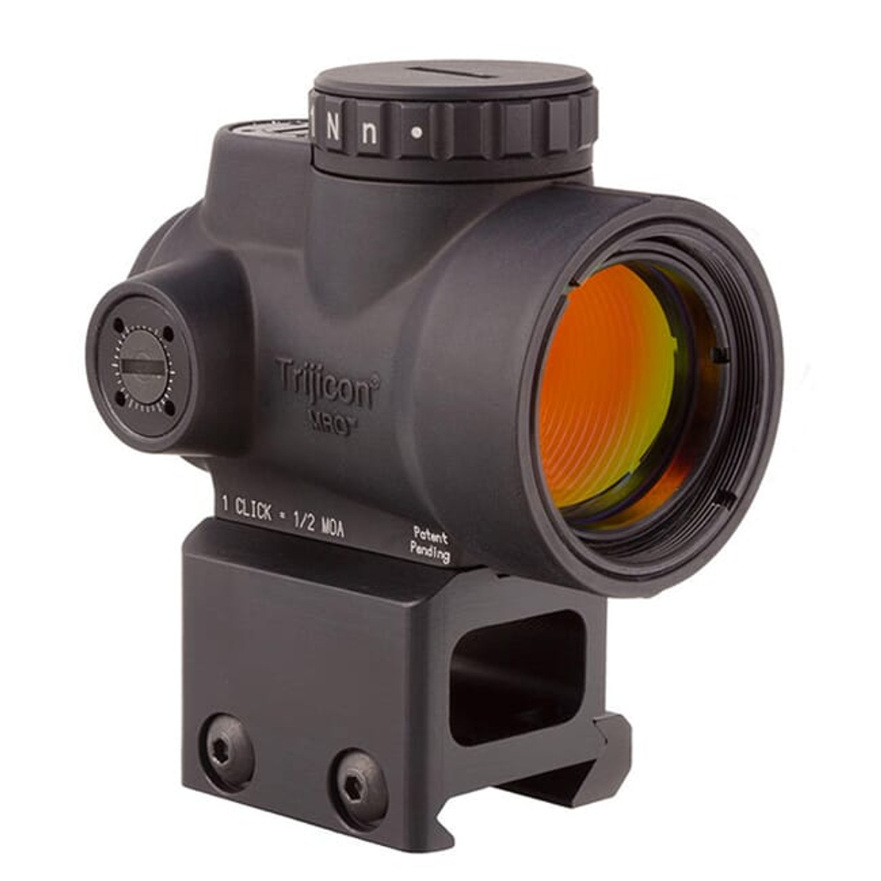Trijicon 1x25 MRO 2.0 MOA Adj Red Dot w/Lower 1/3 Cowitness Mount AC32069 MRO-C-2200006