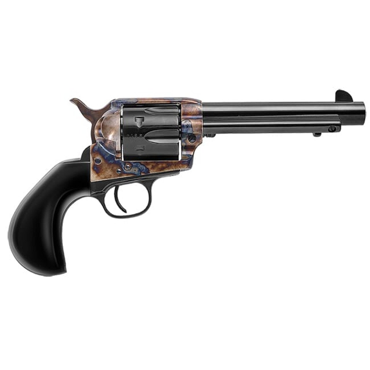 Uberti Outlaws & Lawmen "Bonney" .45 Colt 5.5" 1873 Single Action Cattleman NM Blued C/H, Bison Grip Revolver 356716