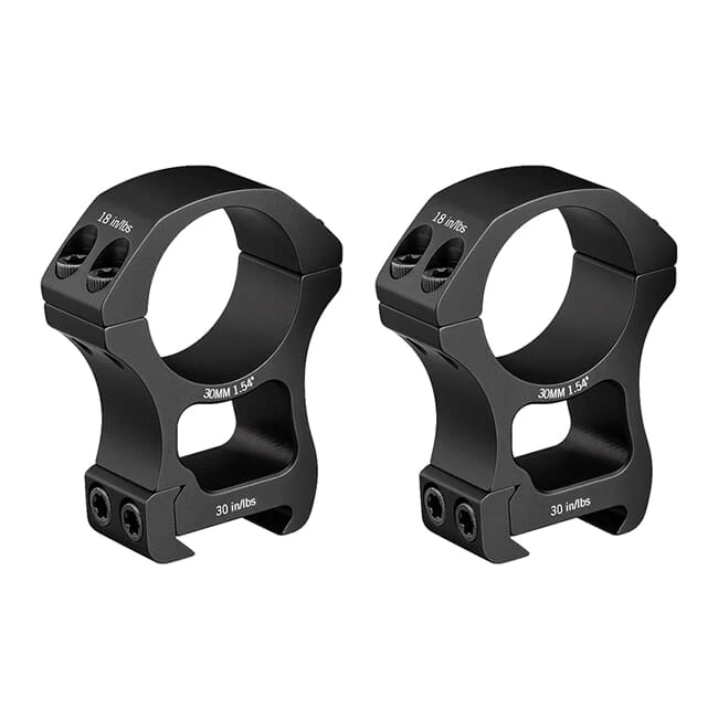 Vortex Pro 30mm Extra High (1.54") Scope Rings PR30-XH