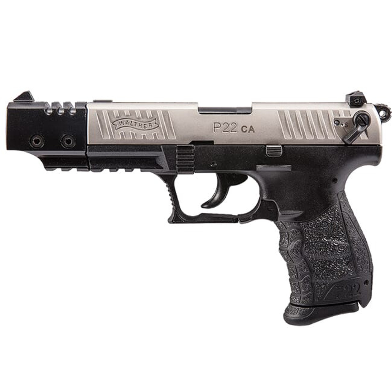 Walther P22 .22LR CA Nickel Target Pistol 5120337
