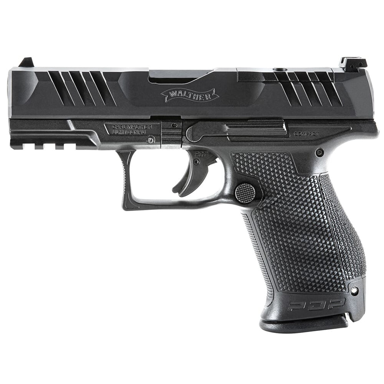 Walther Arms PDP 9mm Black 4" Bbl Optic-Ready Compact Pistol w/(2) 15rd Magazines 2851229