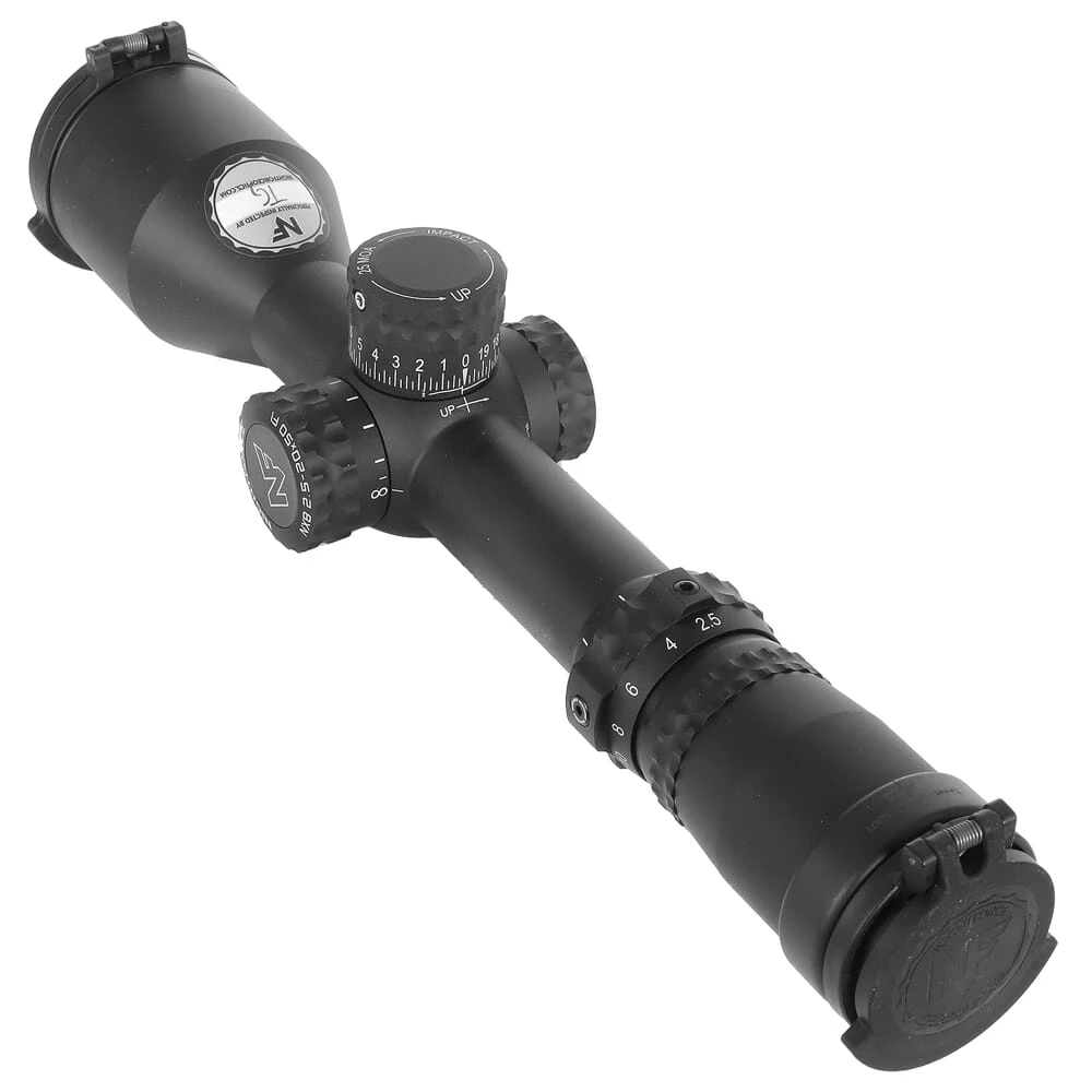 Like New Nightforce NX8 2.5-20x50mm F1 .25 MOA Illum PTL MOA-XT Black Riflescope C651