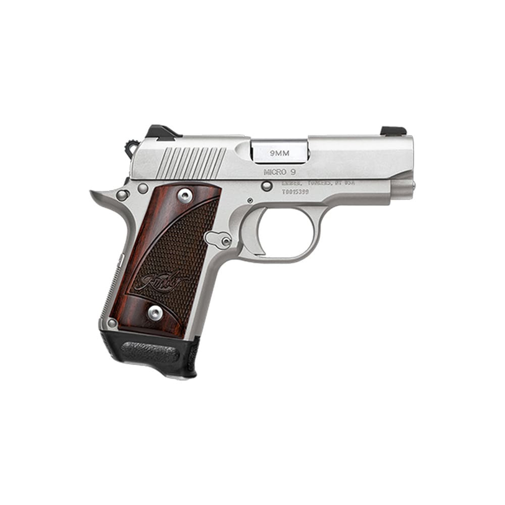 Kimber Micro 9 9mm Rosewood Black Handgun Ready-to-Carry Bundle w/Tac Mags 3300253