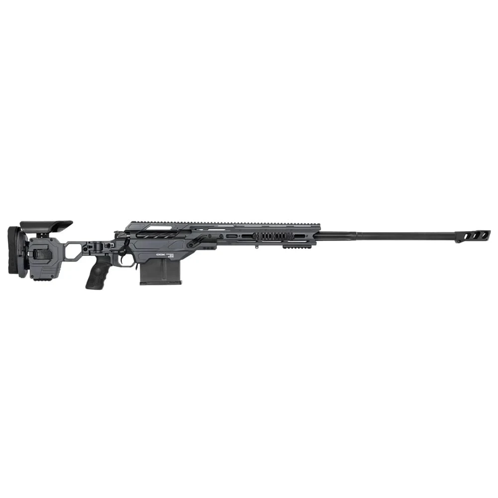 Cadex Defense CDX-40 Shadow .375 CheyTac 29" 1:10" Bartlein Bbl Precision Rifle w/MX1 Muzzle Brake Hybrid Grey Black CDX40-DUAL-375-29-BR40-I2E4N-HGB