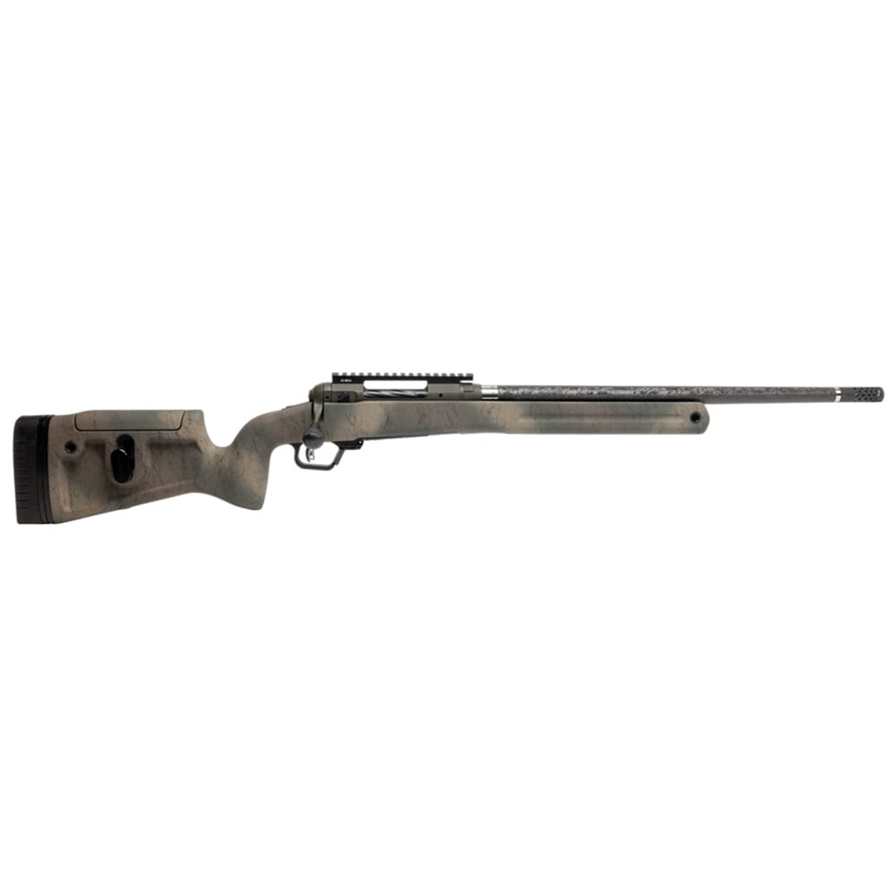 Savage Arms 110 Pro Pursuit 6.5 Creedmoor Woodland Camo Painted Rifle 58156