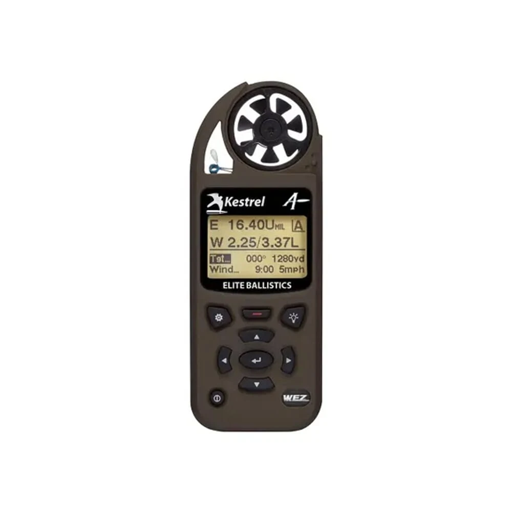 Kestrel 5700X WEZ FDE Weather Meter w/ Applied Ballistics - Berry Compliant 0857XWLFDEM
