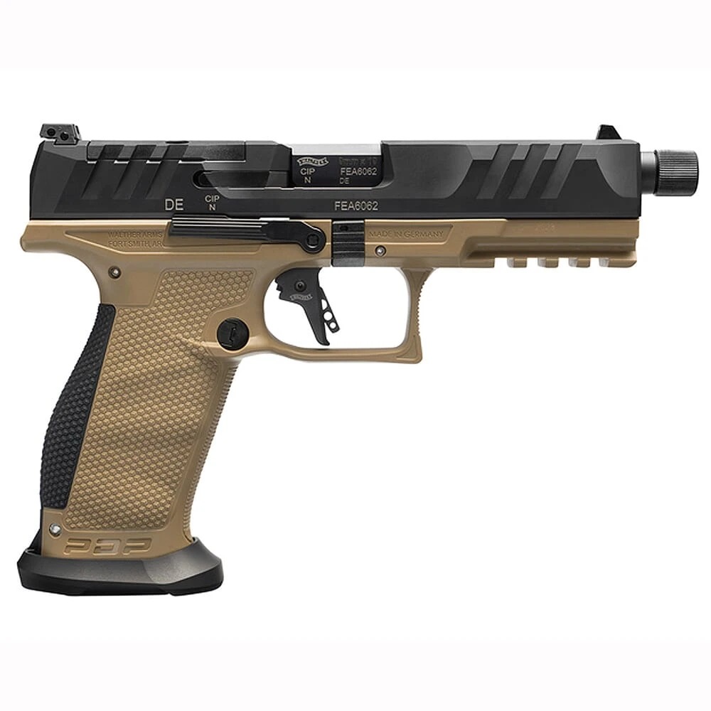 Walther PDP Full Size or PRO SD 5.1" FDE Frame 10RD 9MM 2871955