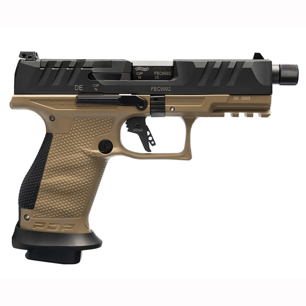Walther PDP Compact or PRO SD 4.6" FDE Frame 10RD 9MM 2880008