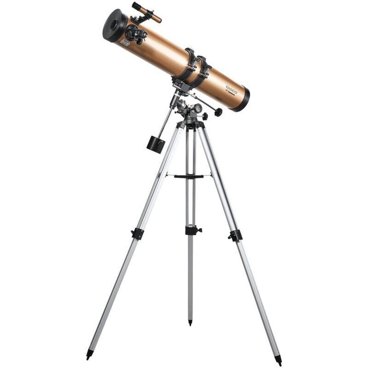Tasco Luminova 114x900mm Gold Reflector 675x Mag 6x24 Finderscope Telescope 40114675