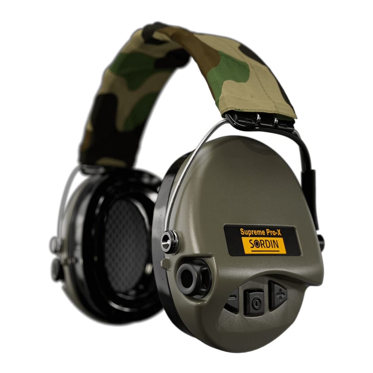 Sordin Supreme Pro-X LED Green GEL Headband 202299003