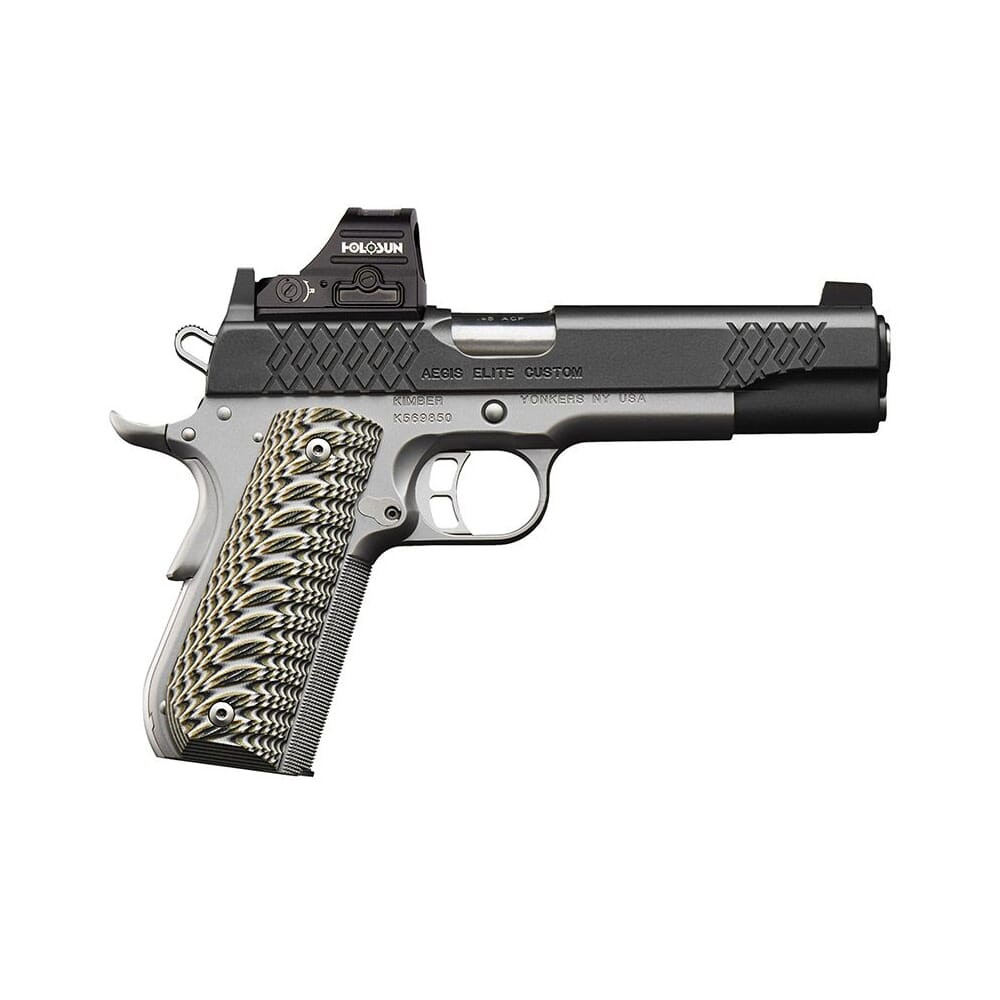Kimber Aegis Elite Custom .45 ACP 5" Bbl 1911 Pistol w/507C-GR X2 Sight 3000505