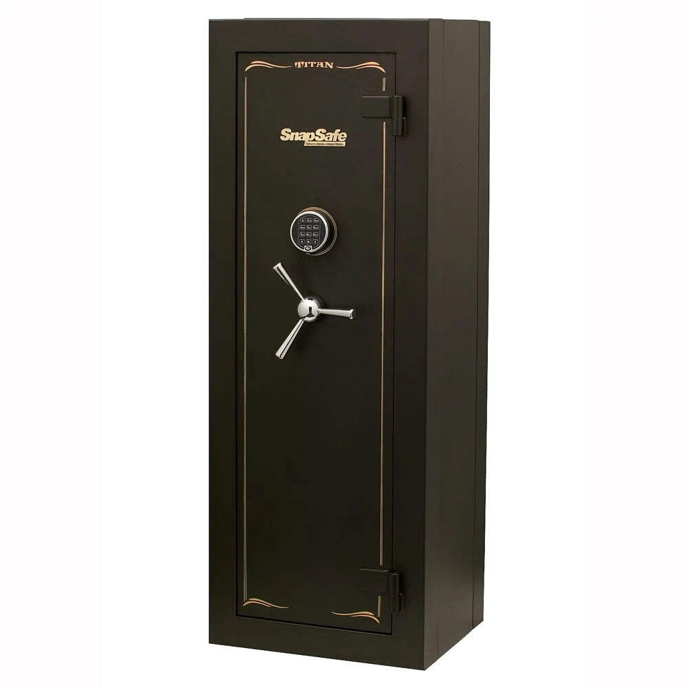 SnapSafe Titan Black 12-Gun Modular Safe w/Digital Lock 75010