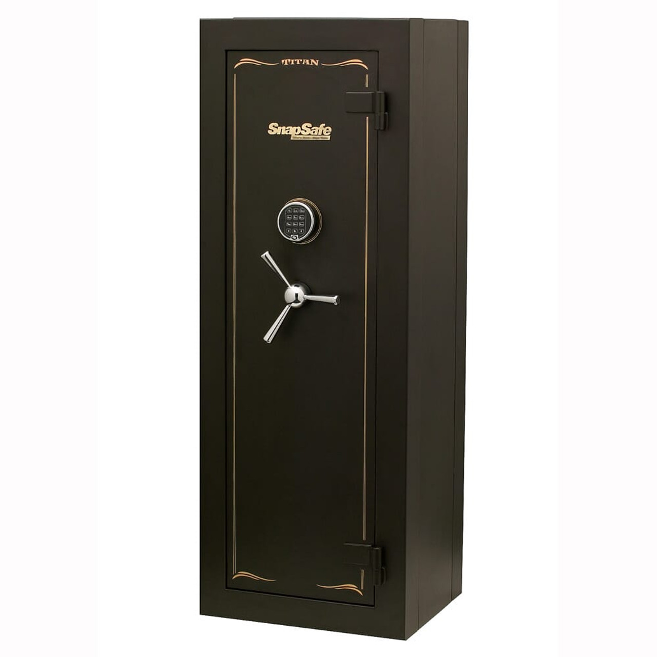 SnapSafe Titan Black 12-Gun Modular Safe w/Digital Lock 75010