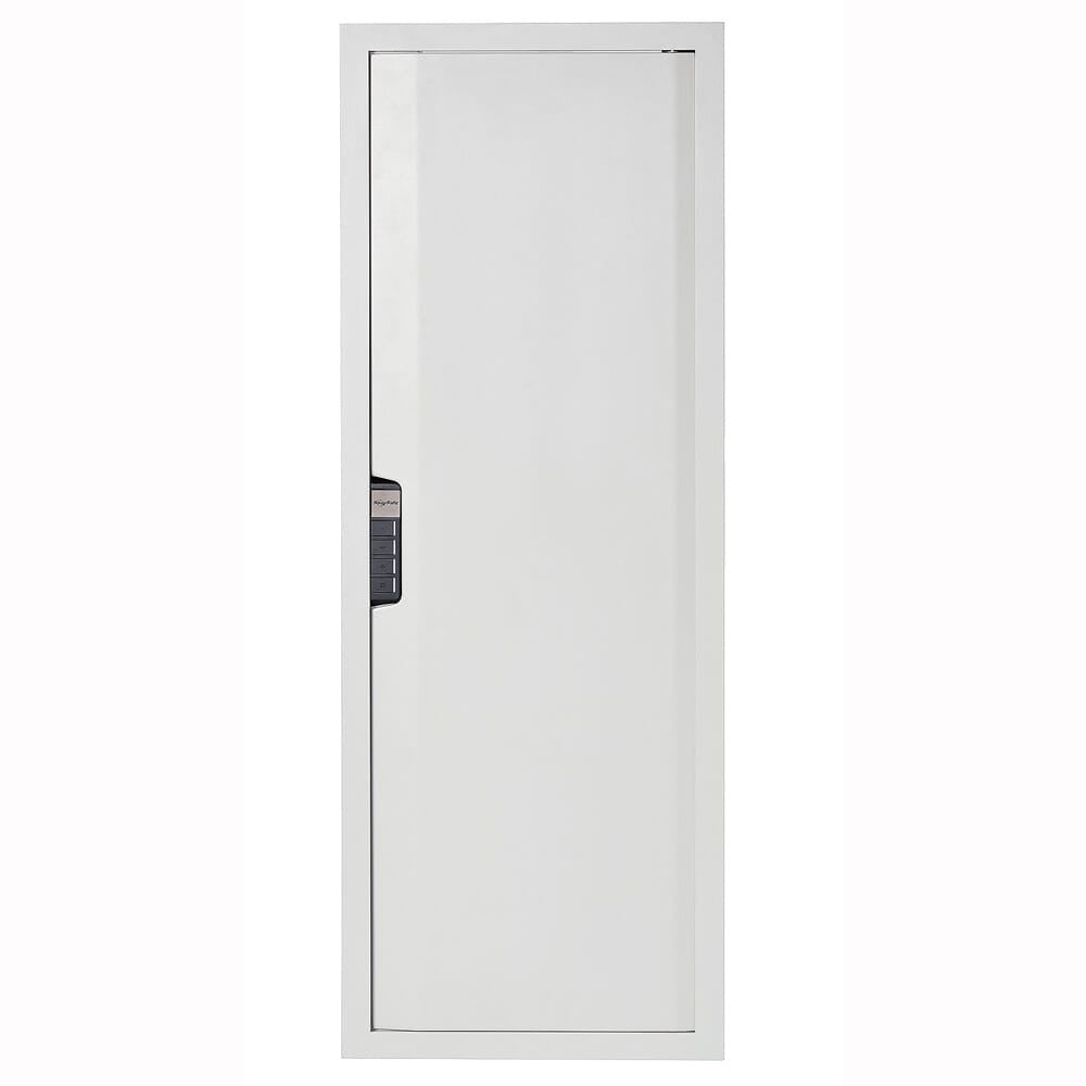 SnapSafe White Tall In-Wall Safe w/Electronic Lock 75414