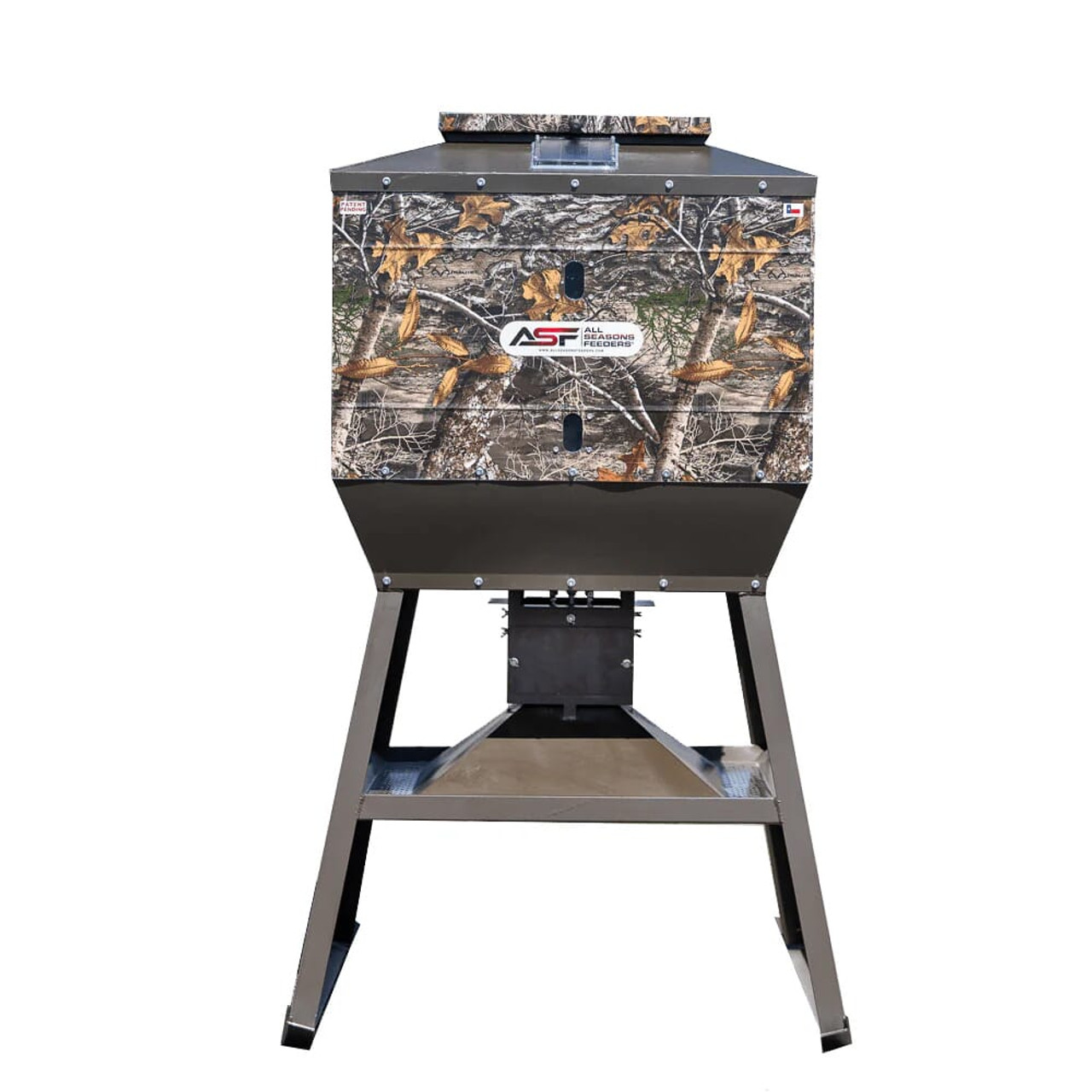 ASF CornPro 1000lb Camo Broadcast Feeder