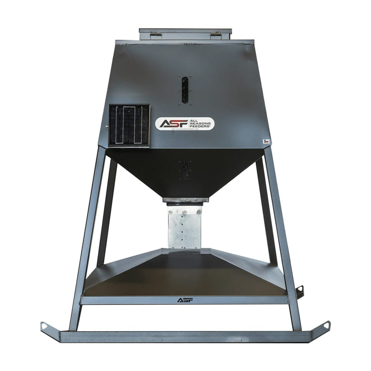 ASF Stand & Fill 1000lb DIRECTIONAL Broadcast Feeder