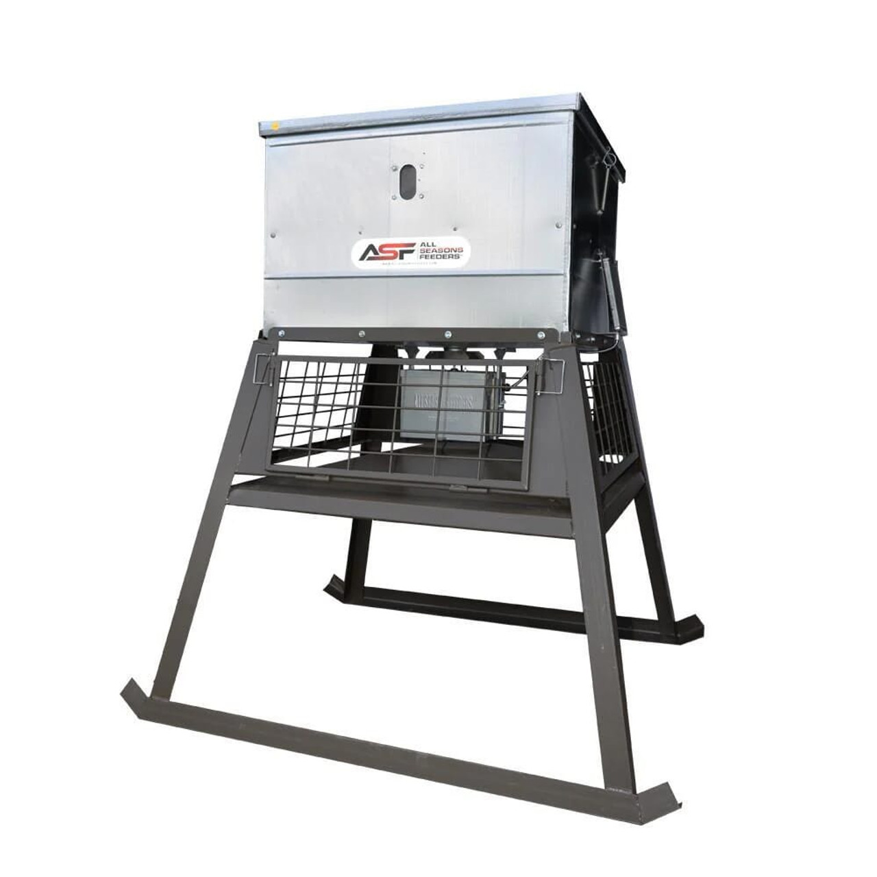 ASF Stand & Fill 300lb Broadcast Feeder w/cage