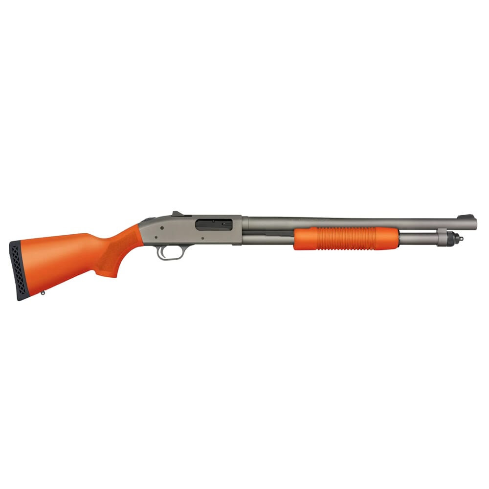 Mossberg 590A1 Professional 12ga 18.5" 1:36" Bbl Safety Orange 6+1 Shotgun w/Optimized Ghost Ring Sight 50791