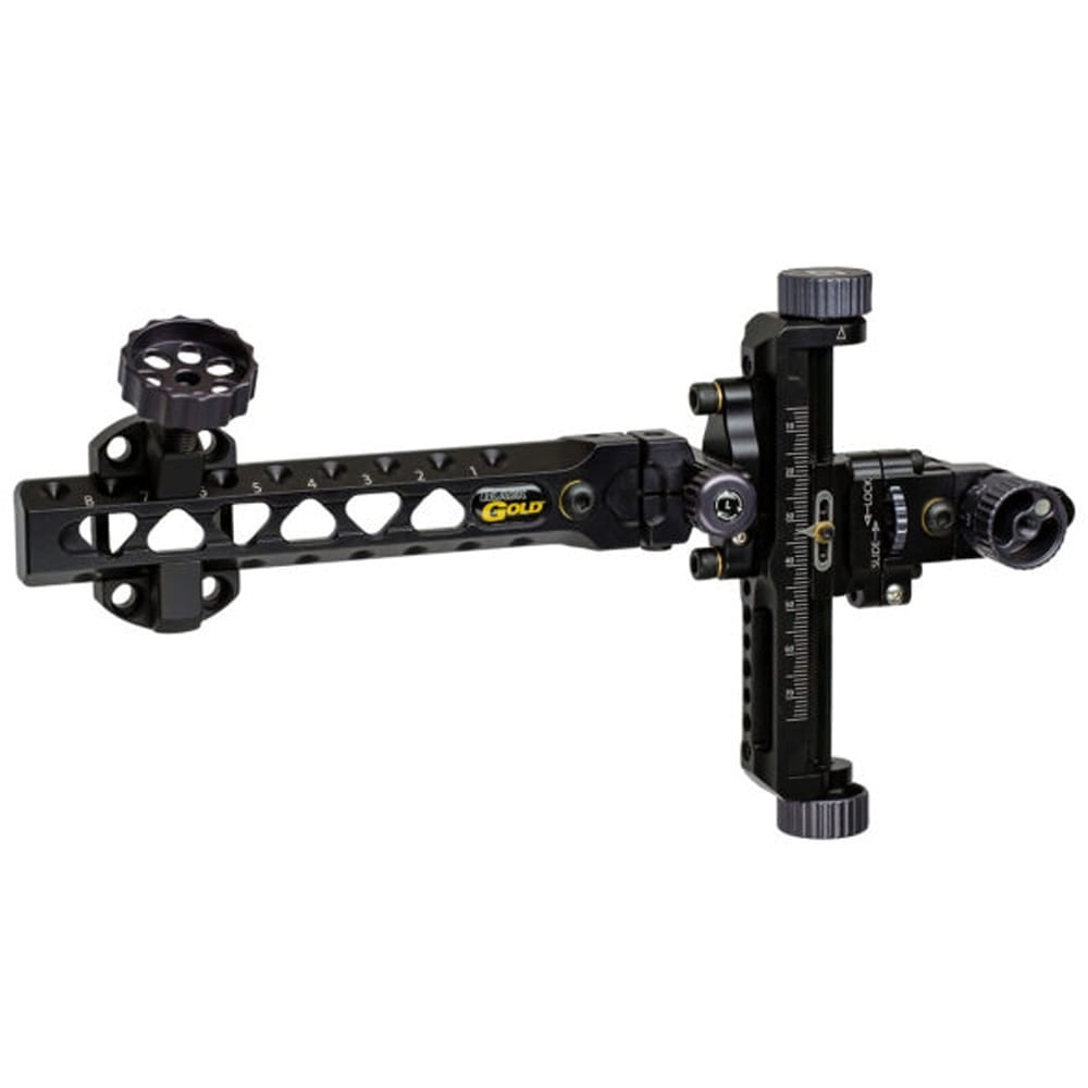 Black Gold Competition 2ADT 6" DT Grey LH Competition Sight BGC2ADT-L