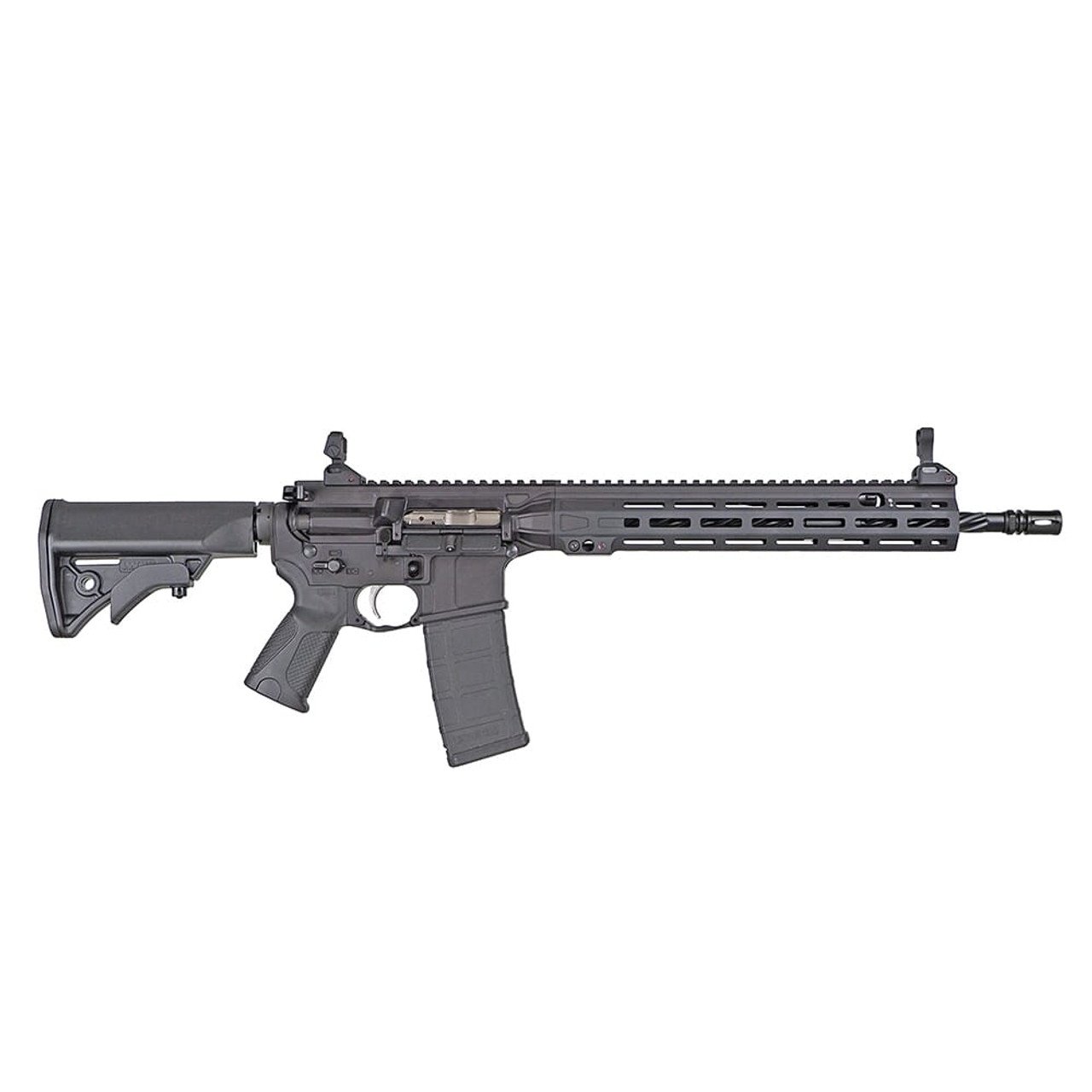 LWRC ICMKII 5.56mm 16" 1/7" 1/2x28 Black Individual Carbine ICMKIIR5B16