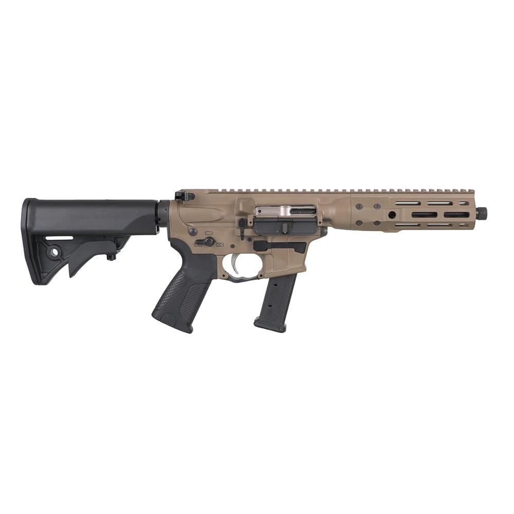 LWRC IC-9 9mm 5.6" 1:10" 1/2x28 Flat Dark Earth Short Barreled Rifle (NFA) ICR9CK5KS
