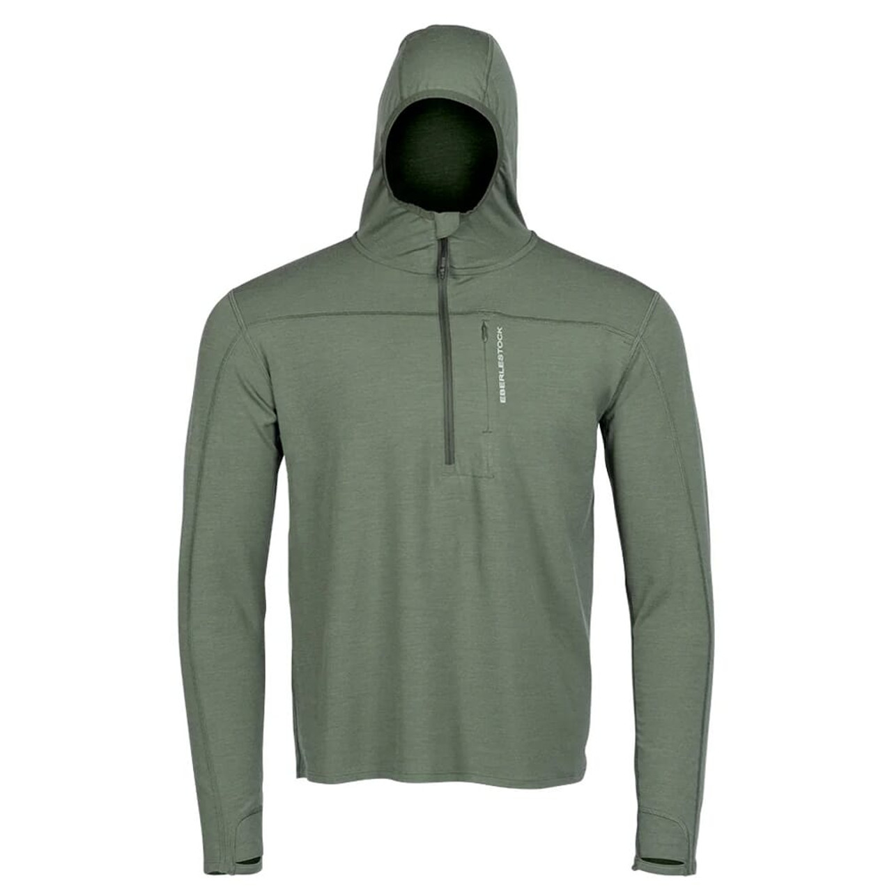 Eberlestock Lochsa Merino 1/2 Zip Hoody Loden XX-Large L12L2