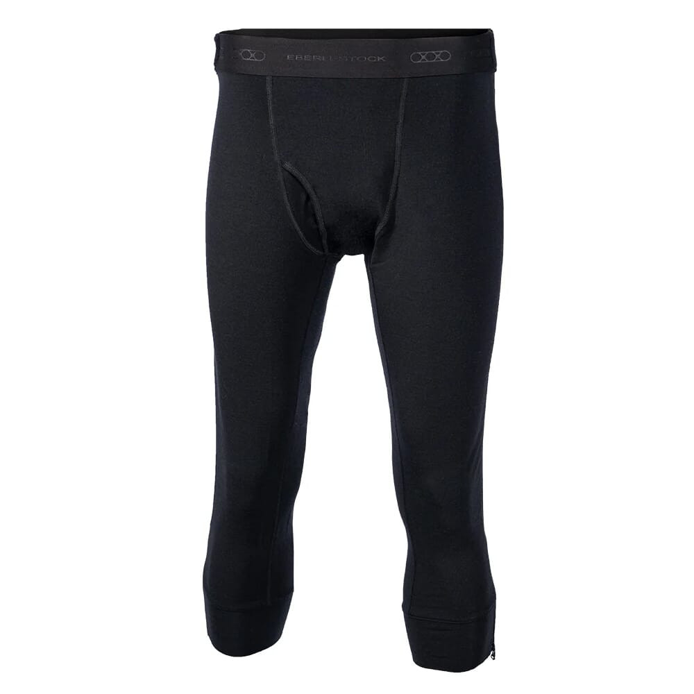 Eberlestock Lochsa Merino 3/4 Zip-Off Pant Black Large L3PBL