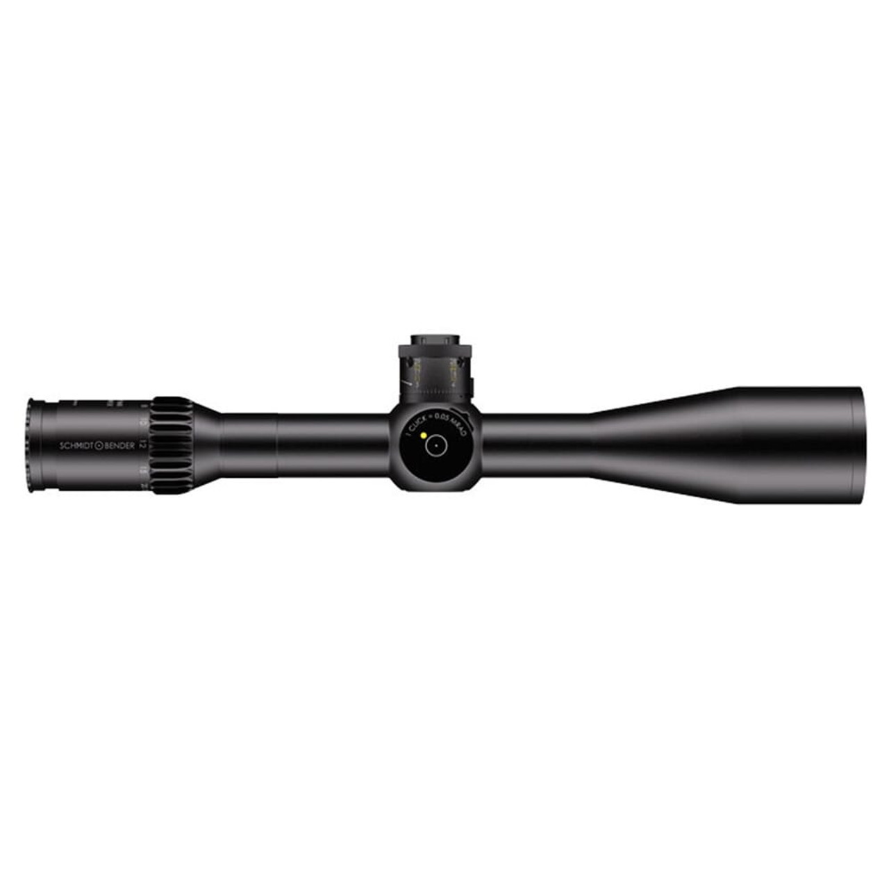 Schmidt Bender 5-45x56 PM II High Power FFP P4FL MT II MTC LT / DT II+ ZC LT 0.5 cm/100 m ccw Black Riflescope 666-911-972-I1-H5