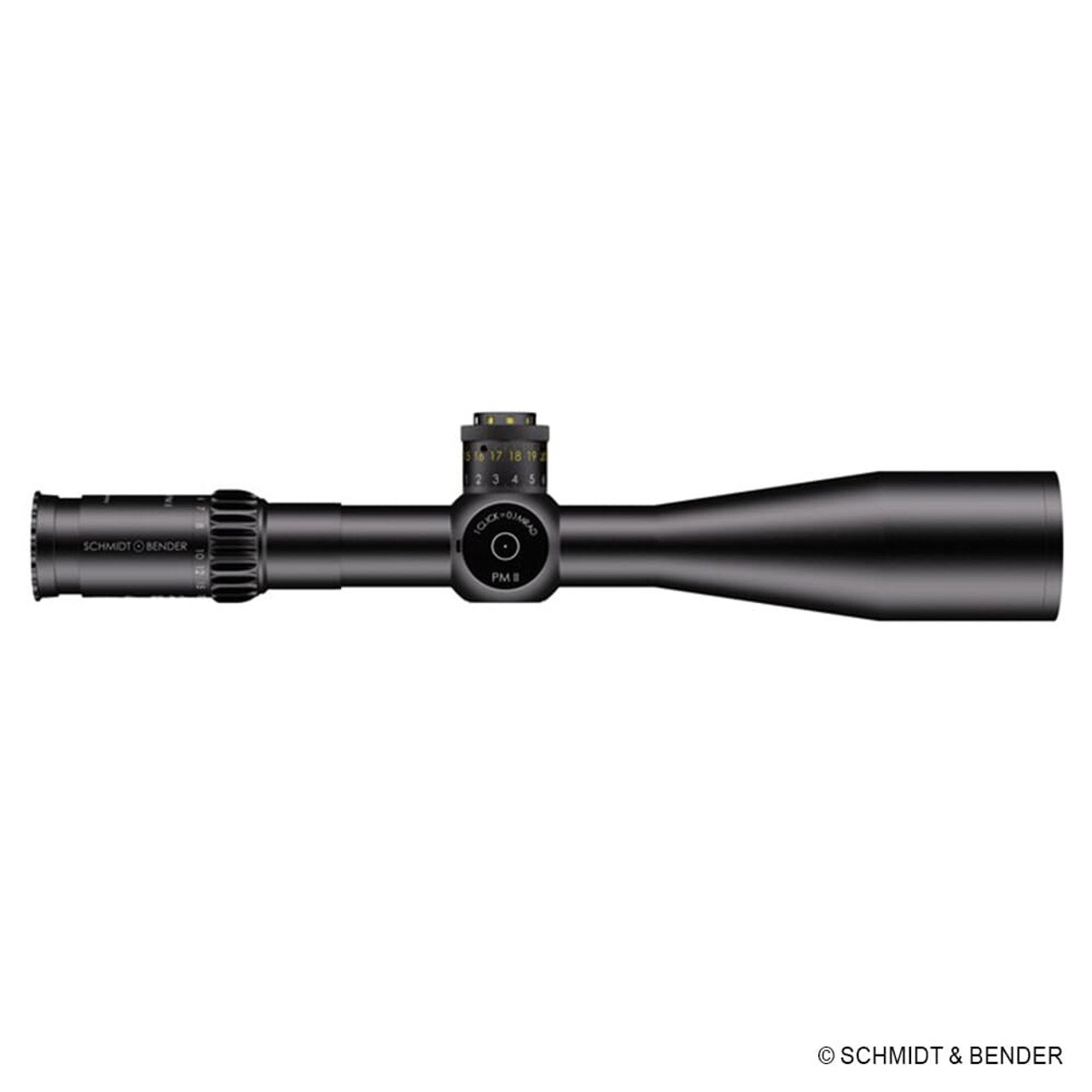 Schmidt Bender 5-25x56mm PM II LP TREMOR3 1cm cw DT / ST Riflescope 689-911-552-94-67