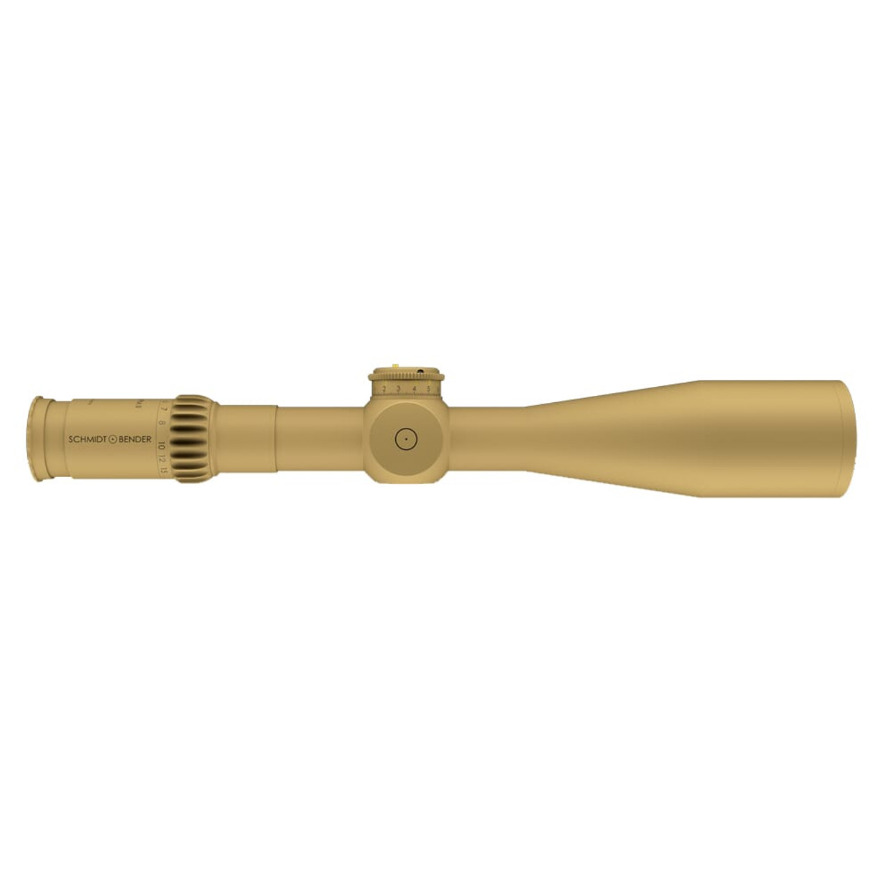 Schmidt Bender 5-25x56mm PM II LP P5FL 1cm cw DT27 MTC LT / ST ZC CT RAL8000 Riflescope 689-945-622-G9-E9