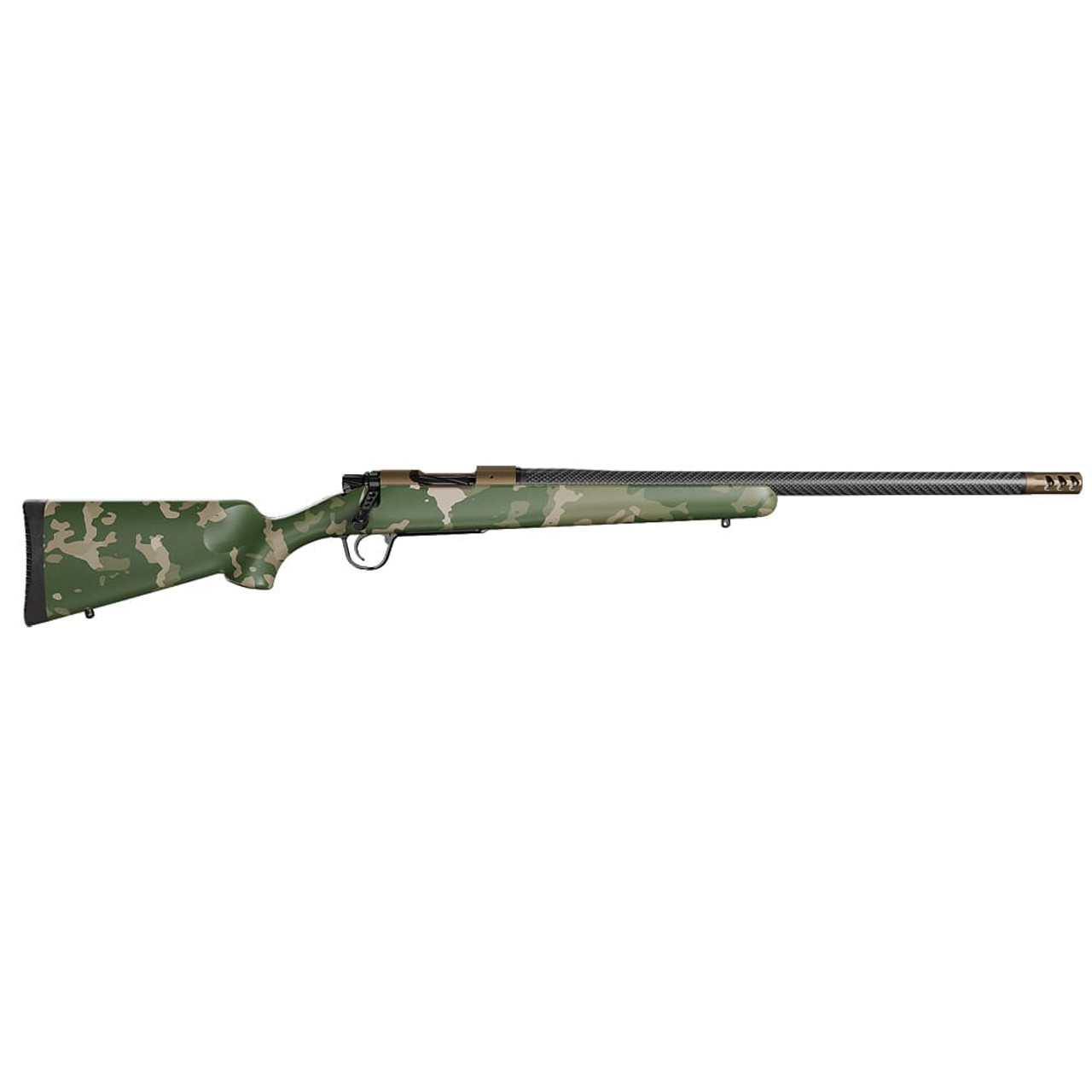 Christensen Arms Ridgeline FFT BBZ Canyon Phantom 7mm PRC 22" Burnt Bronze Cerakote Action Carbon Canyon Phantom Stock 801-06509-00