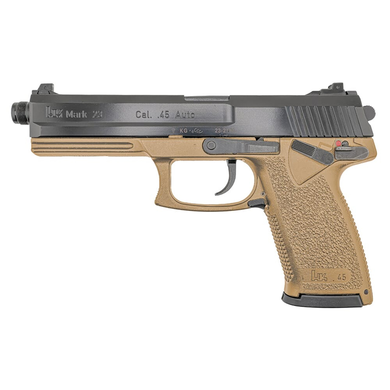 HK Mark 23 .45 ACP Flat Dark Earth Pistol w/(2) 10rd Mags 81000869