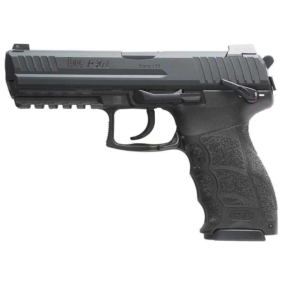 HK P30L V3 9mm 4.45" Bbl Pistol w/Ambi Safety Decocker & (2) 15rd Mags 81001098
