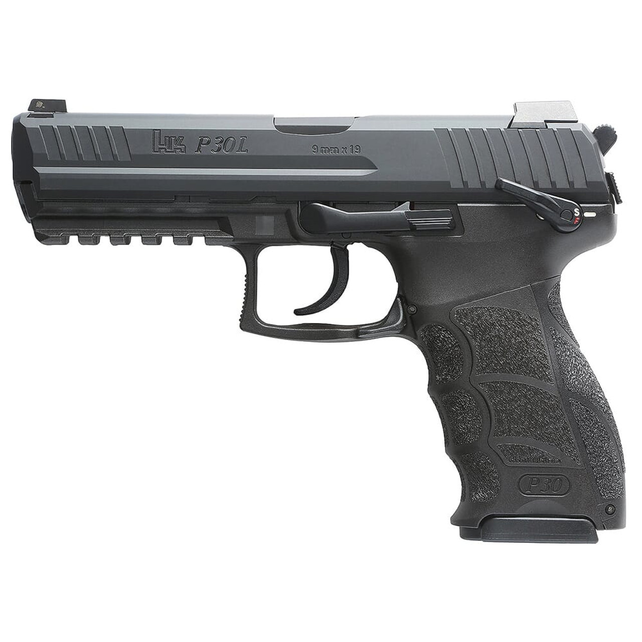 HK P30L V3 9mm 4.45" Bbl Pistol w/Ambi Safety Decocker & (2) 15rd Mags 81001098