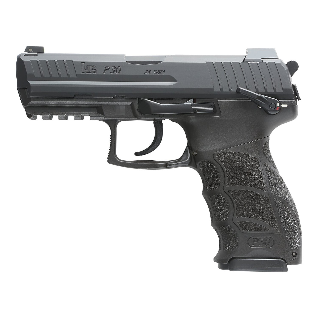HK P30 V3.40 S&W 3.85" Bbl Pistol w/Ambi Safety Decocker & (2) 13rd Mags 81001100