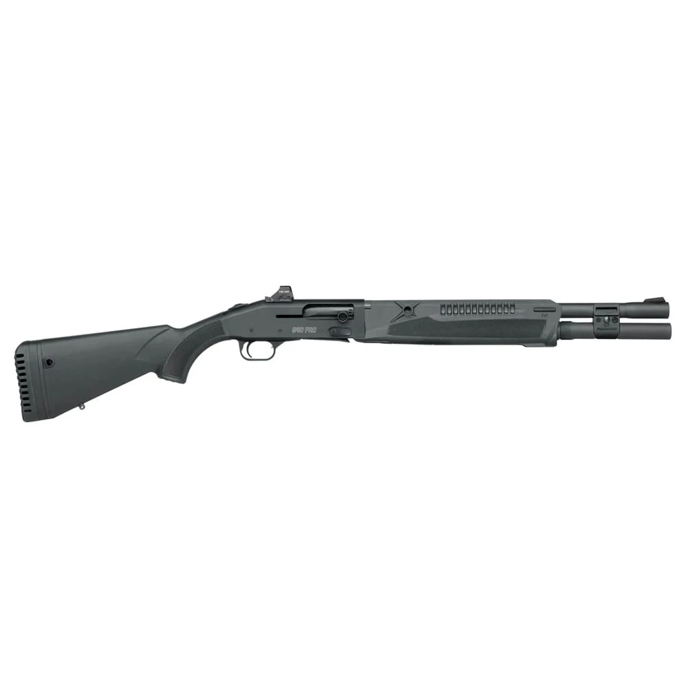 Mossberg 940 SPX 12ga 18.5" Bbl Black 7+1 Shotgun w/Holosun 407K Mounted, Integral Heat Shield & Front/Rear QD Attachments 85179