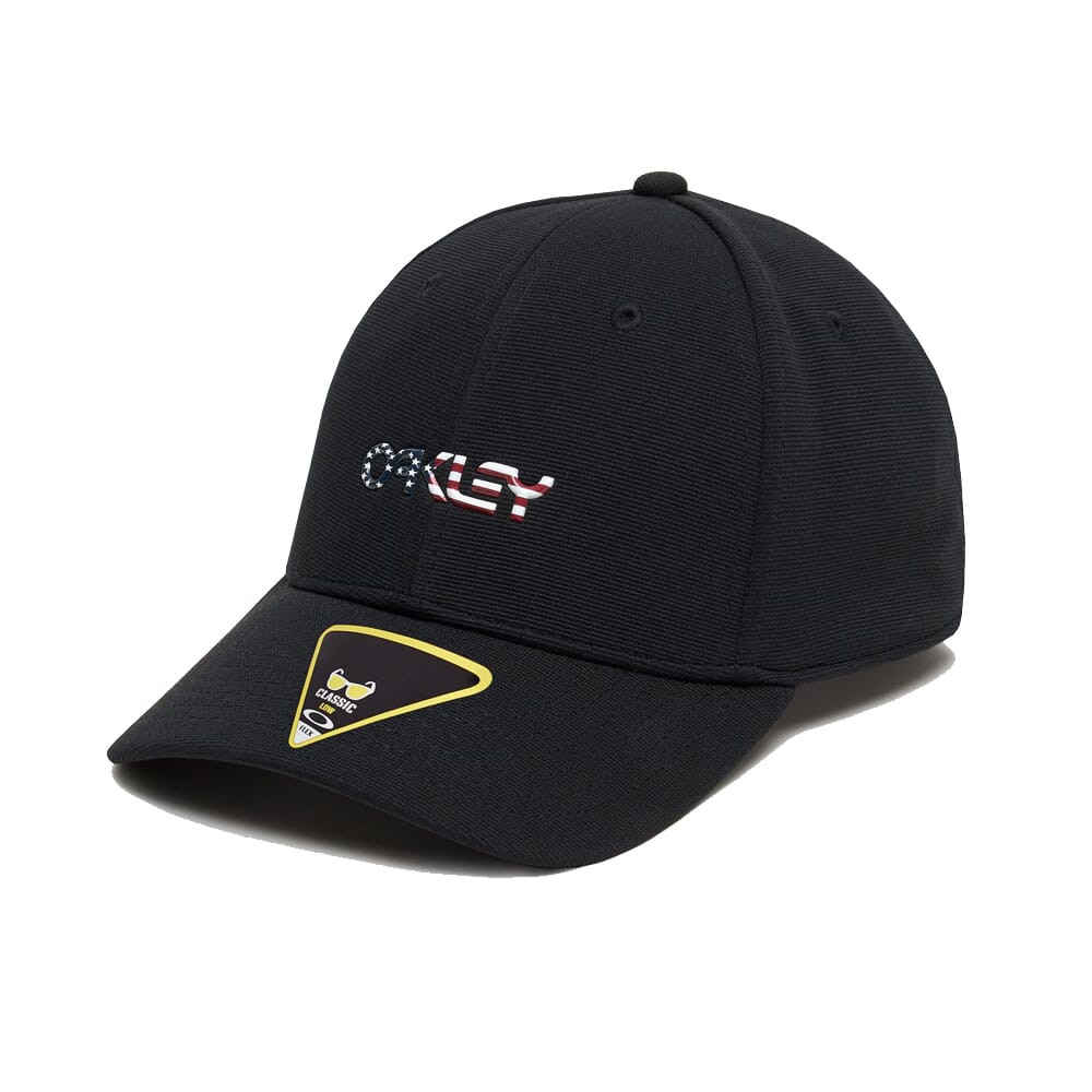Oakley Tincan Black/American Flag Hat 911545-01V-01V For Sale