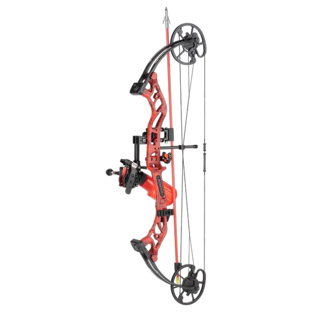Cajun Sucker Punch Pro RH50 Red Bowfishing Bow Kit A22CB21005R
