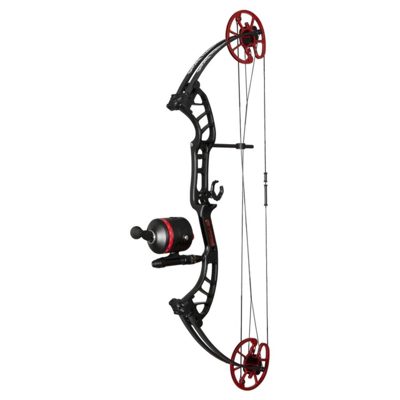 Cajun Shore Runner EVS RH50 Black/Red Bowfishing Bow Kit ABF23B2205R