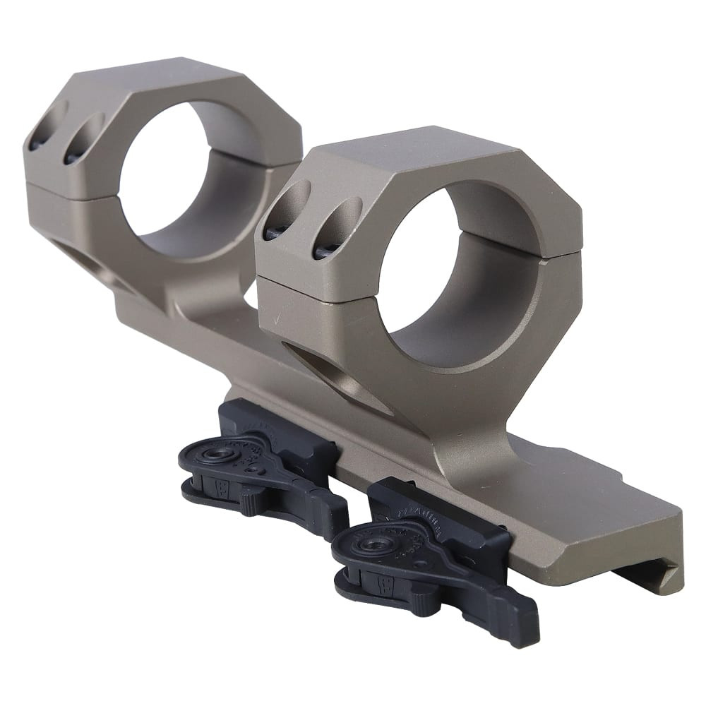 ADM AD-DELTA 30mm FDE Scope Mount w/2" Offset & Dual QD Titanium Lever AD-DELTA-C-30-FDE-TL
