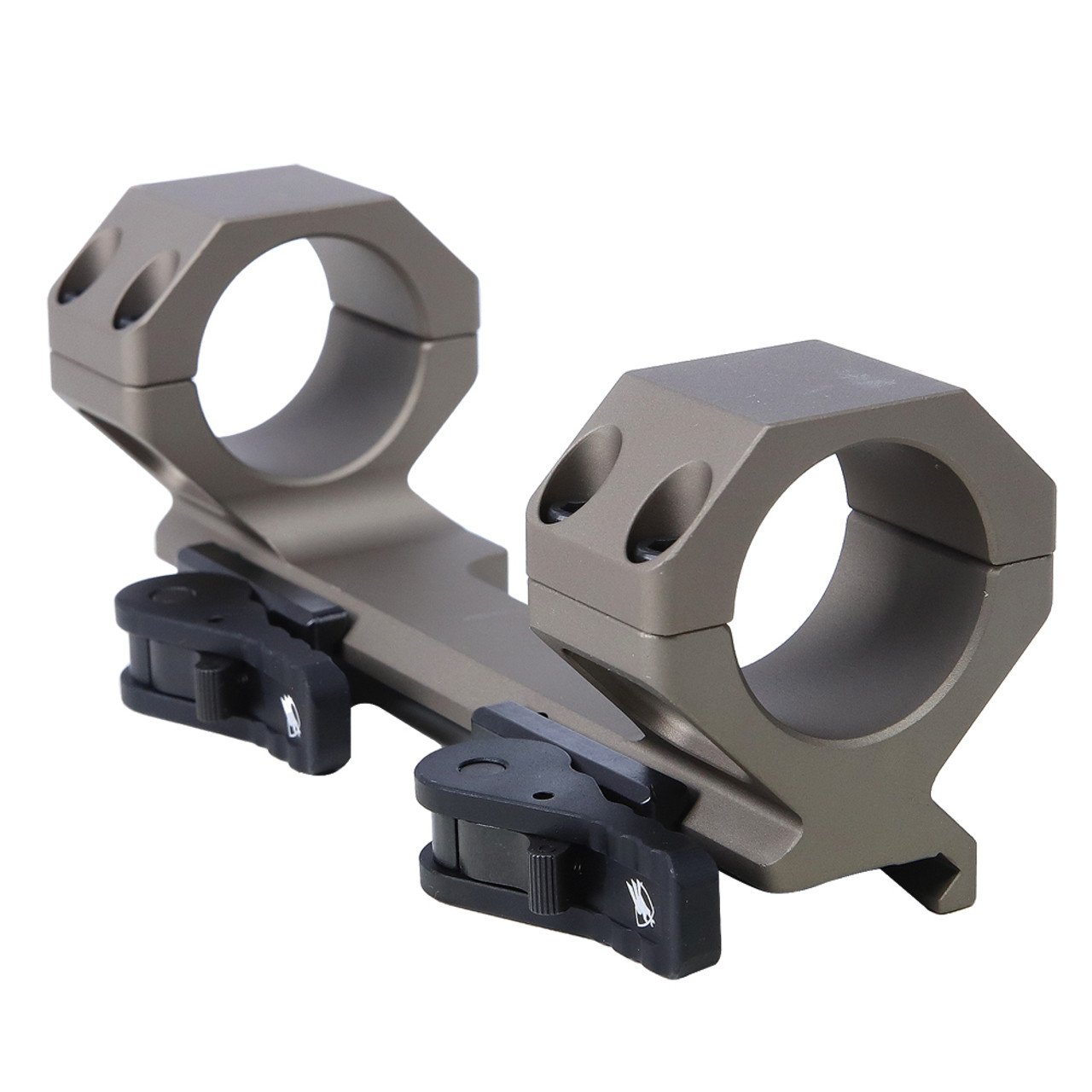 ADM AD-DELTA 30mm Low FDE Scope Mount w/Dual QD STD Lever AD-DELTA-L-30-FDE-STD