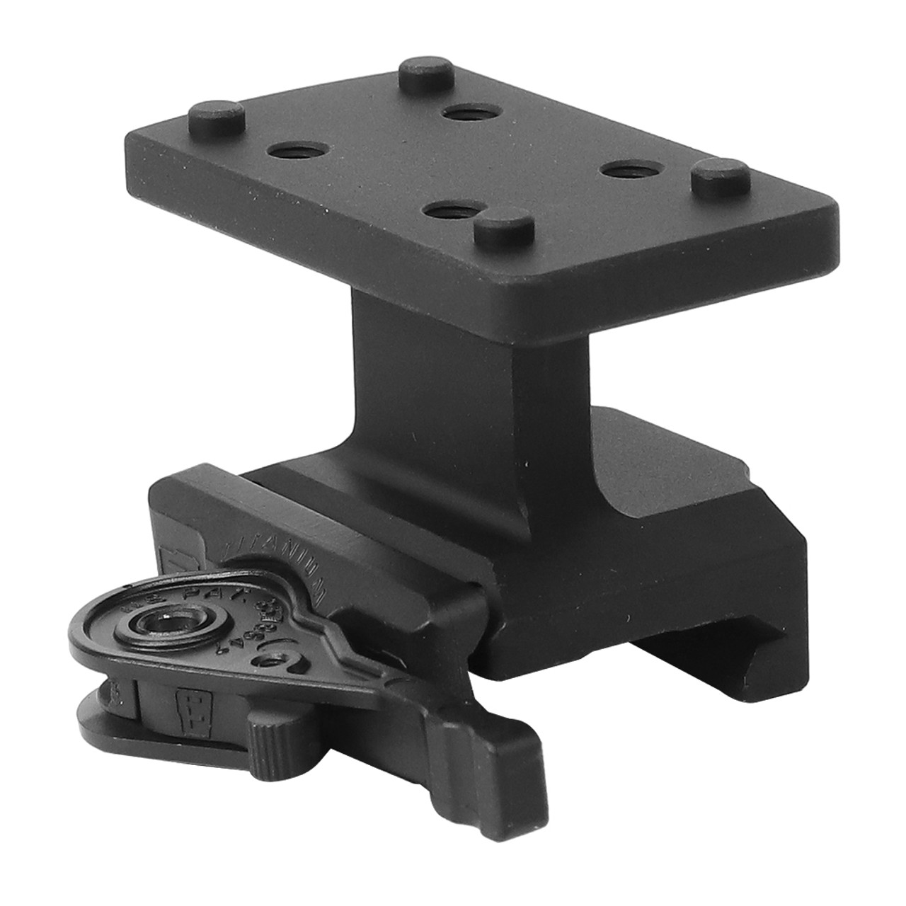ADM AD-TR 1.93" Lightweight Red Dot Mount w/QD Titanium Lever AD-TR-LW-H-TL