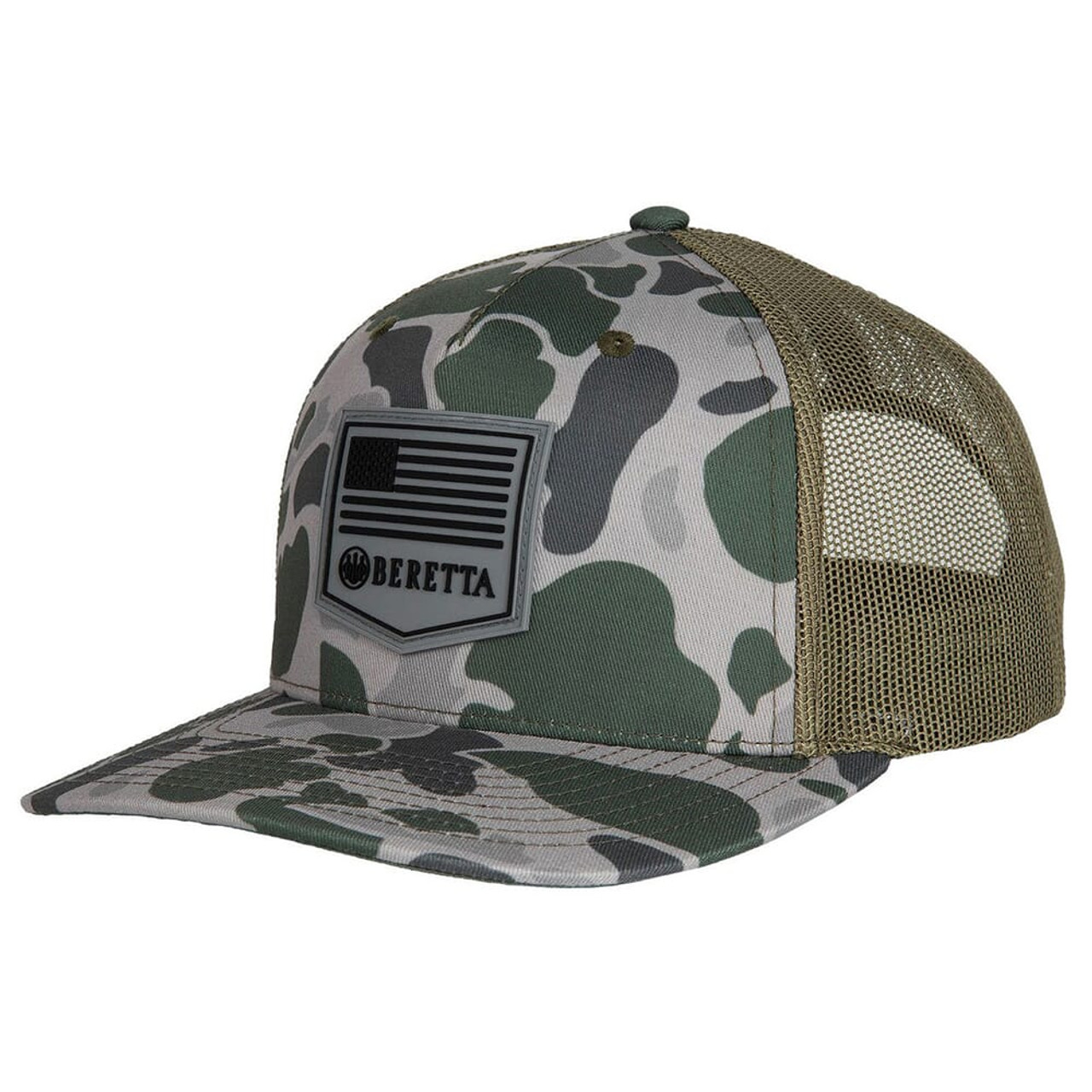 Beretta PM Trucker Hat Green Duck Camo BC047T1675085X