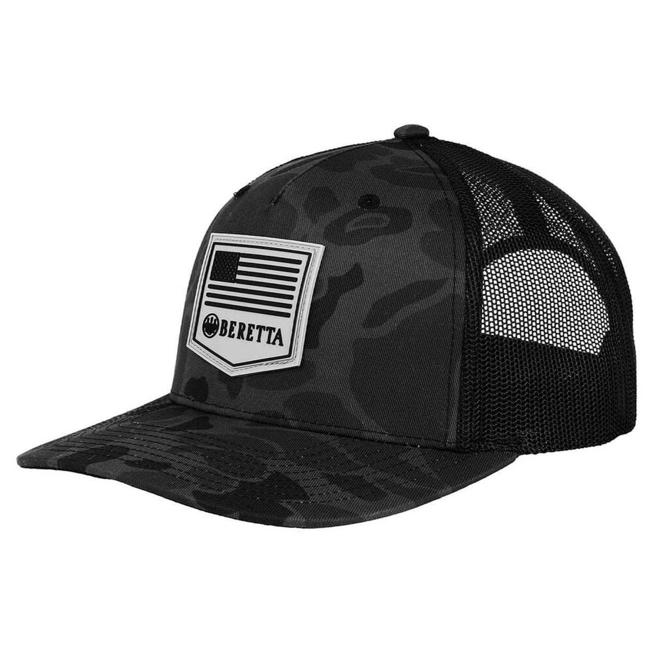 Beretta PM Trucker Hat Black Duck Camo BC048T1675085Q