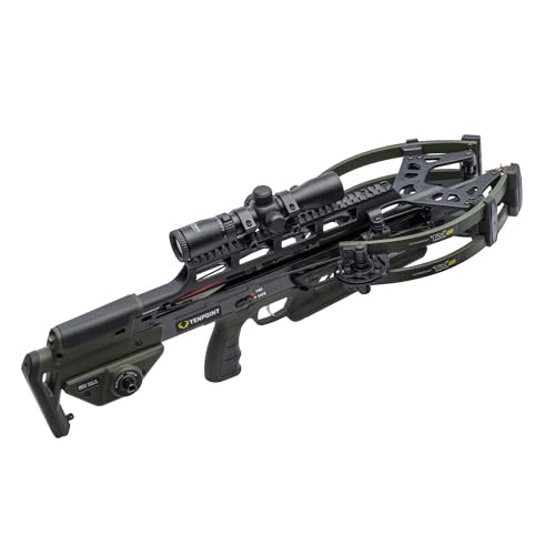 TenPoint TX 28 Moss Green Crossbow w/ACUslide MAXX & RangeMaster 100 Black Scope CB25004-1849