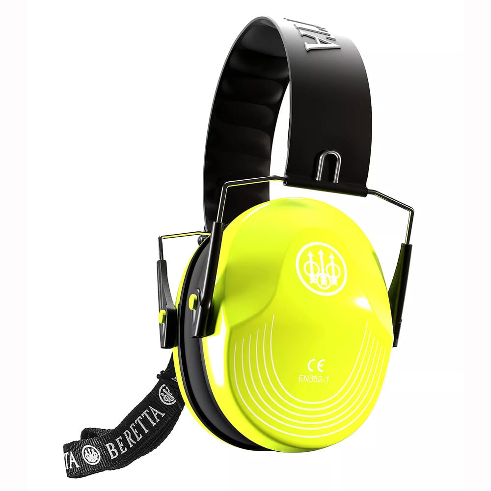 Beretta Yellow Fluorescent Safety Pro Earmuff CF1000000202FF