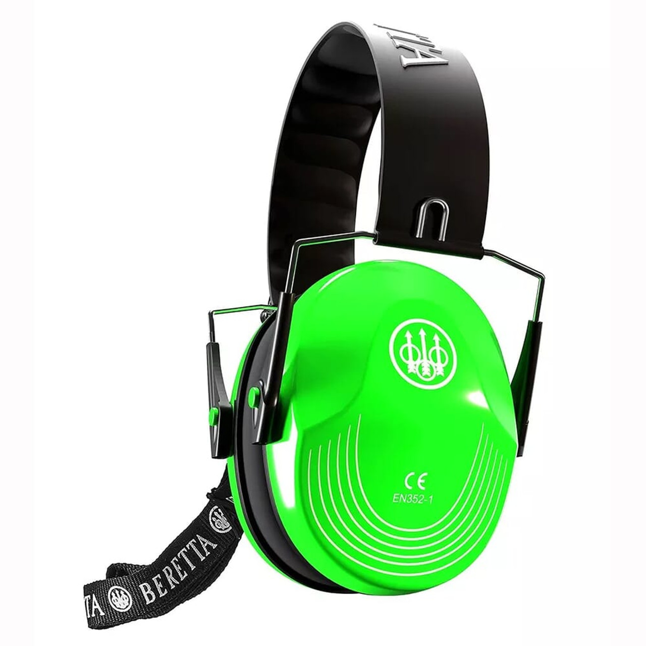 Beretta Green Fluorescent Safety Pro Earmuff CF1000000207FF