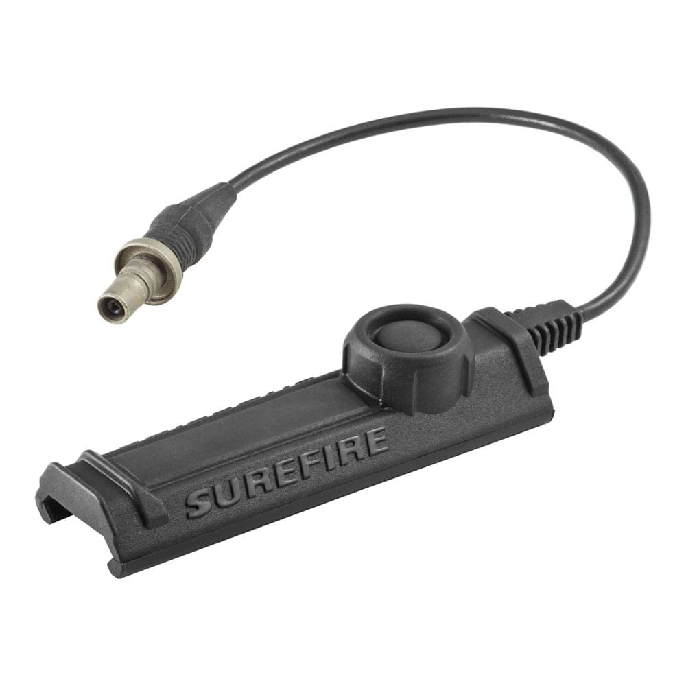 SureFire Scout Light Black Low-Current Dual-Switch/Tailcap Assembly w/SR07 Rail Tape Switch DSE-SR07-BK