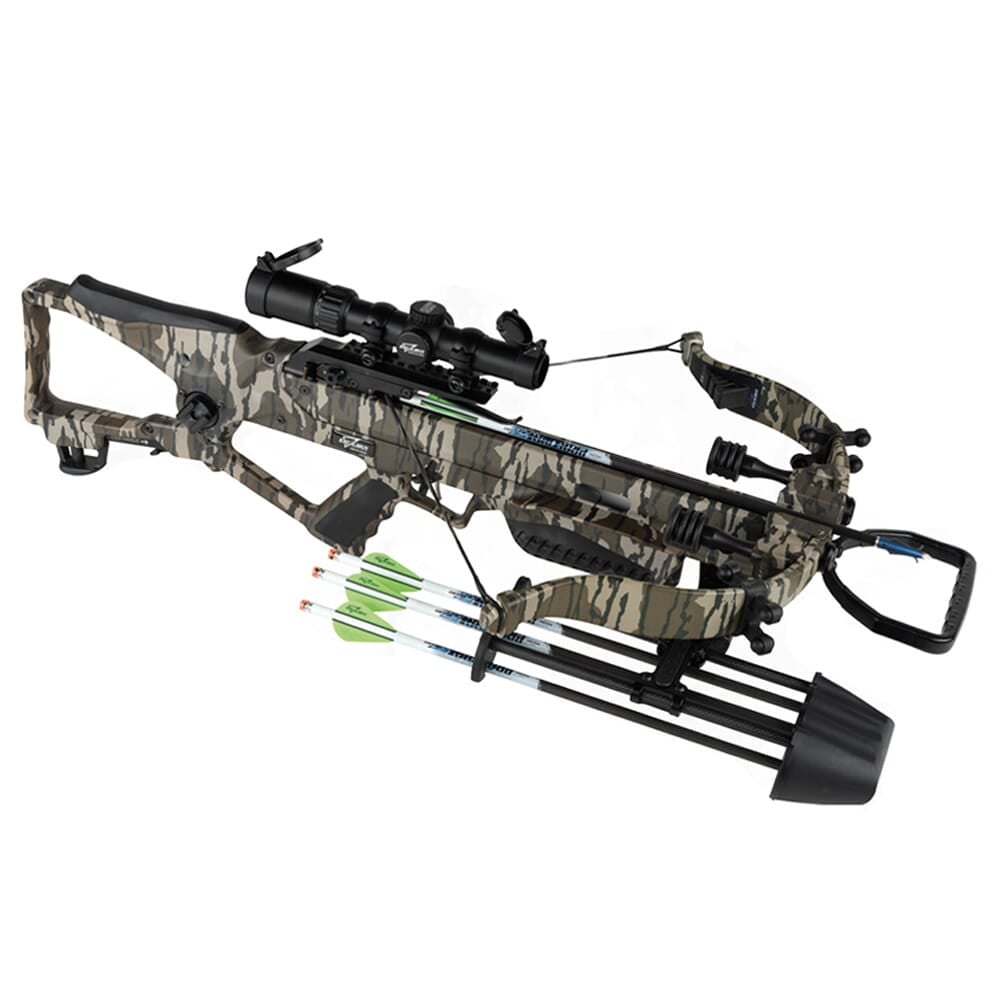 Excalibur RevX Mossy Oak Bottomland w/Overwatch Scope Crossbow E16236